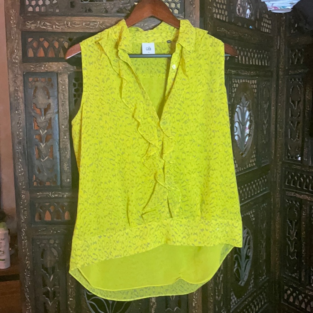 Cabi sleeveless blouse